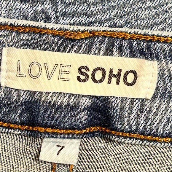 Blue Straight-Leg Jeans with Faded Denim - Picture 2 of 9